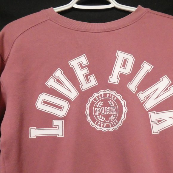PINK by VICTORIA'S SECRET | xs extra small | Love Pink Crewneck Sweatshirt - Picture 4 of 15
